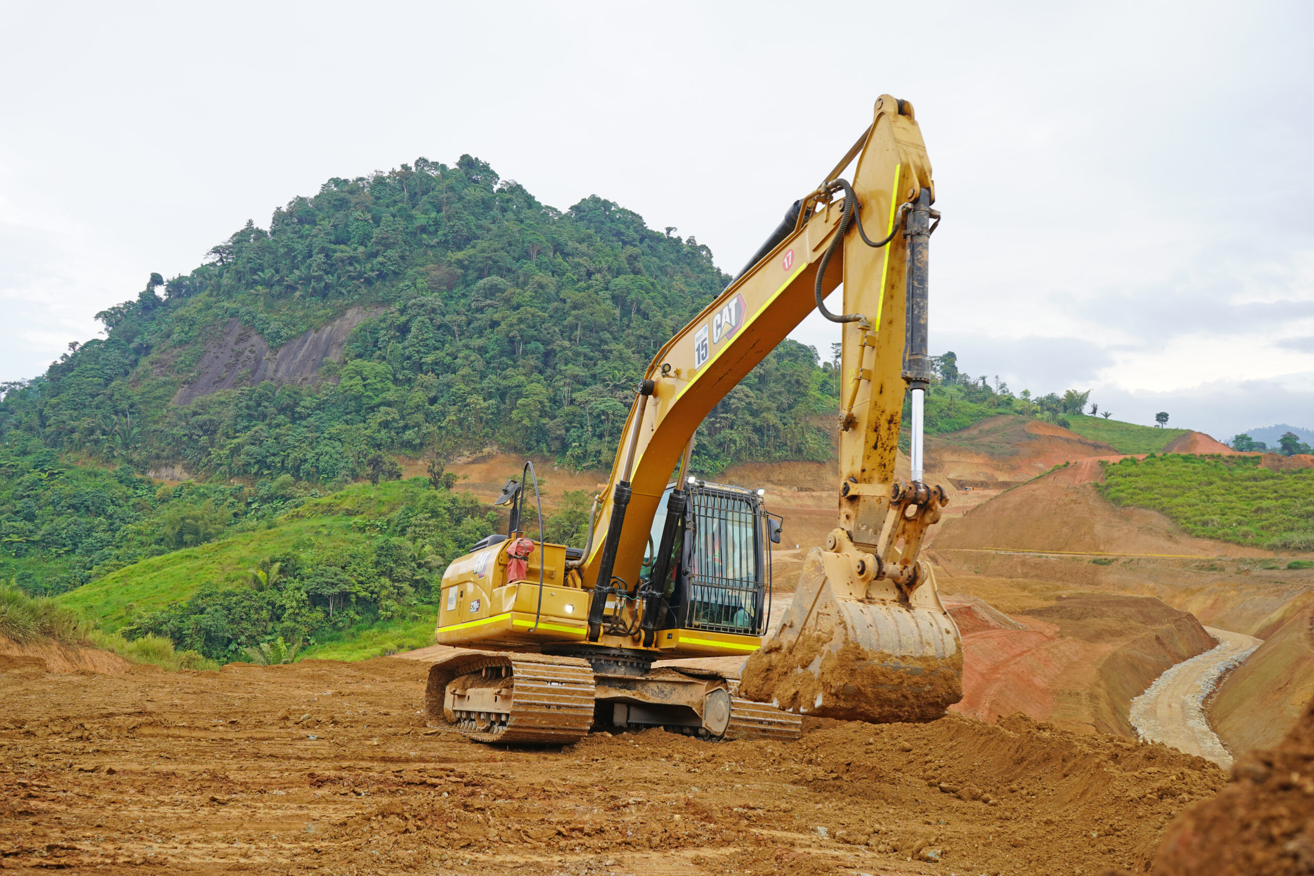 Material pétreo para mejorar la rodadura